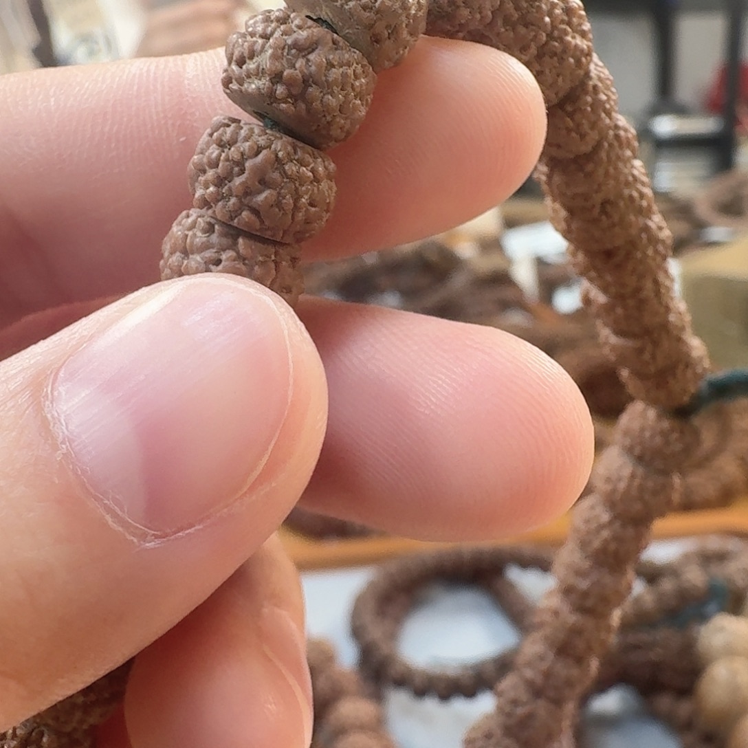 畏***文手串金刚菩提藏切龙鳞9➕单圈