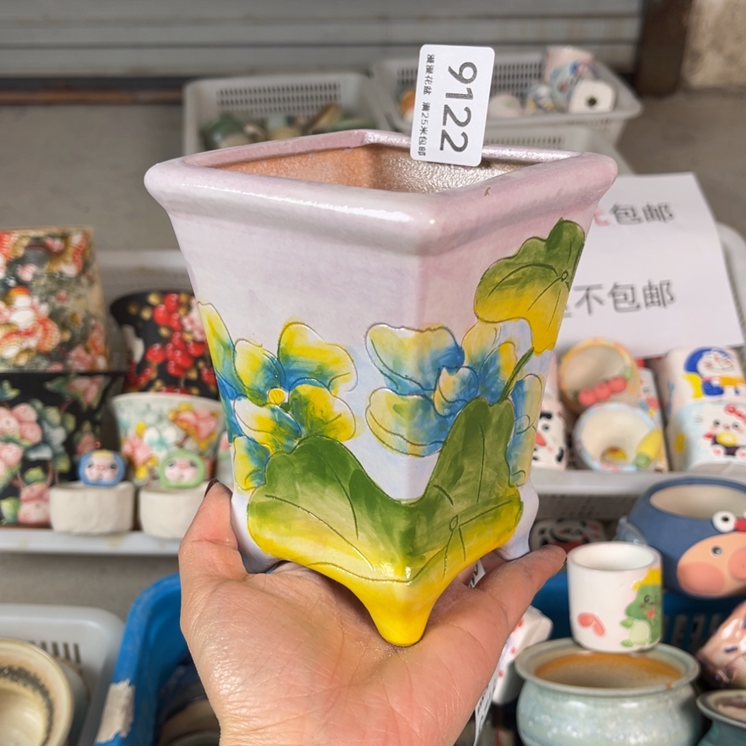 9122口9景德镇手工制作瑕疵