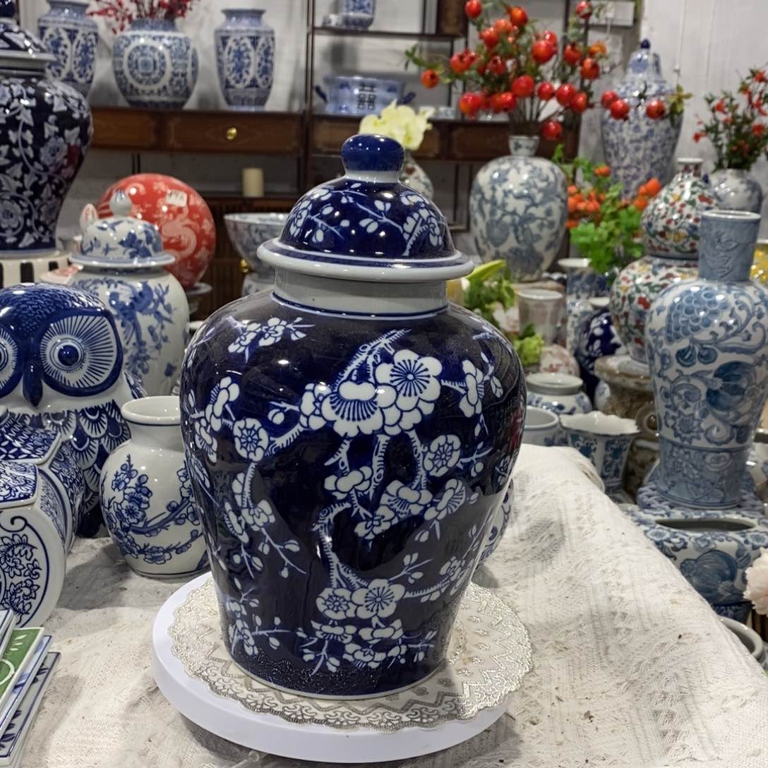 【闪购商品】摆件冰梅储物罐摆件……