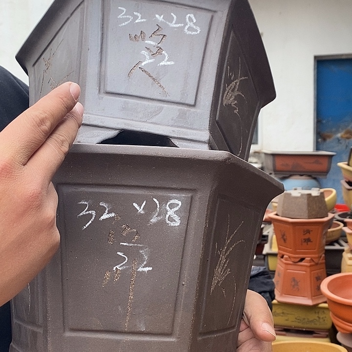 紫砂花盆紫砂艺术