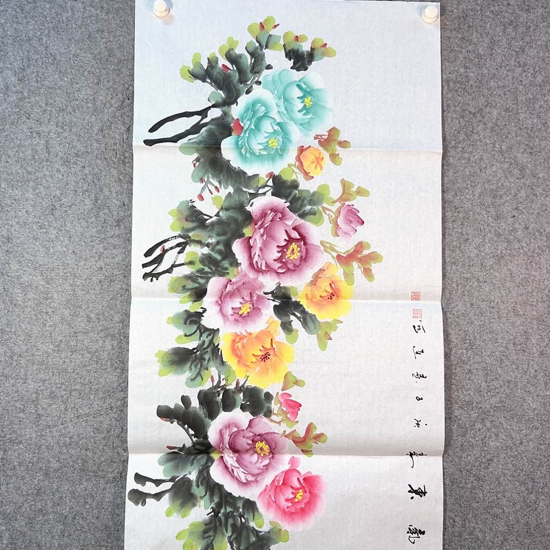 国画316 山水黔城市桥东区南