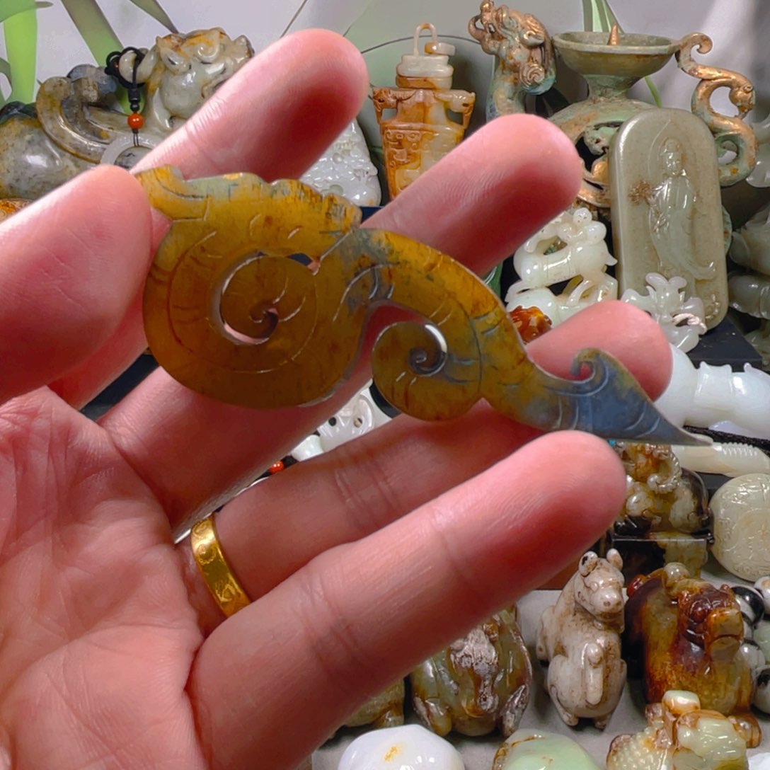 和田玉把件未镶嵌3