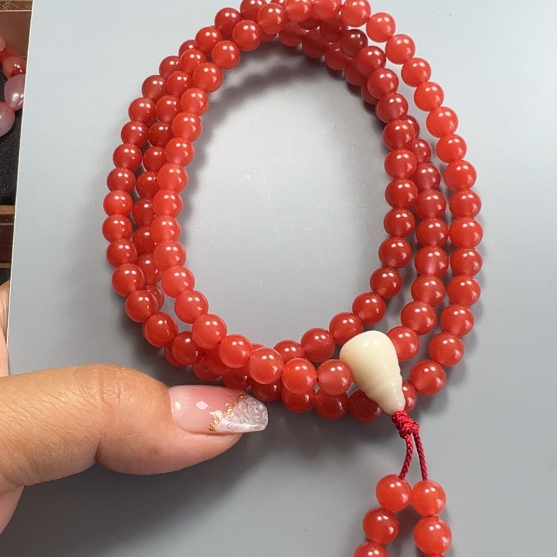 南红玛瑙多圈6➕未镶嵌