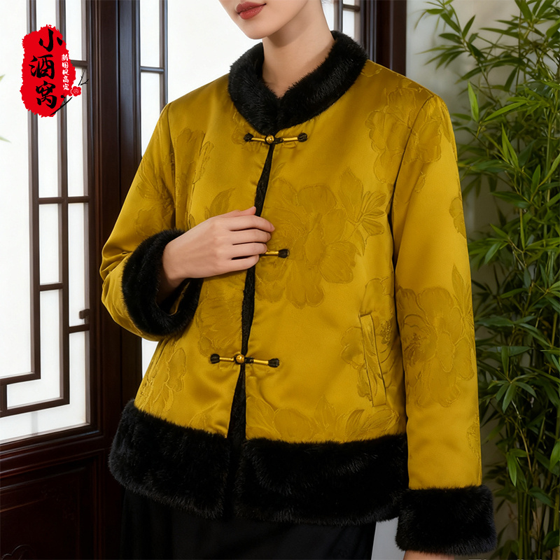 [金谷兰-外套]小酒窝新国风 新中式时尚气质双面外套-63