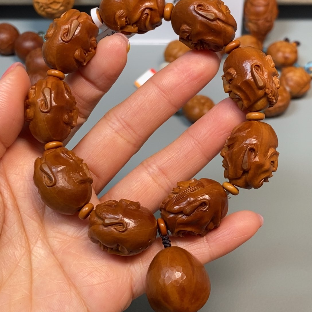 手串/手链橄榄核2.0过儿十八罗汉