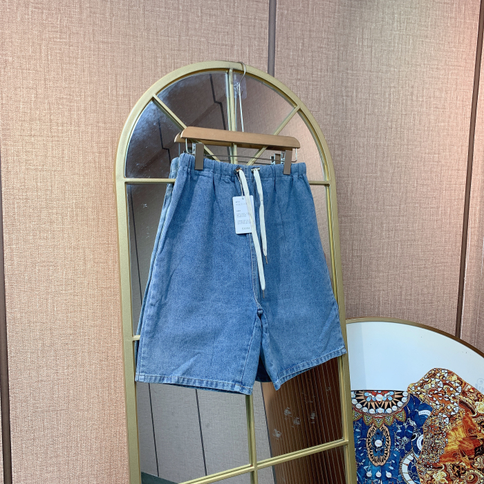 HT119孕妇蓝色牛仔产前产后短裤M90-120L130XL140XXL150XXXL160