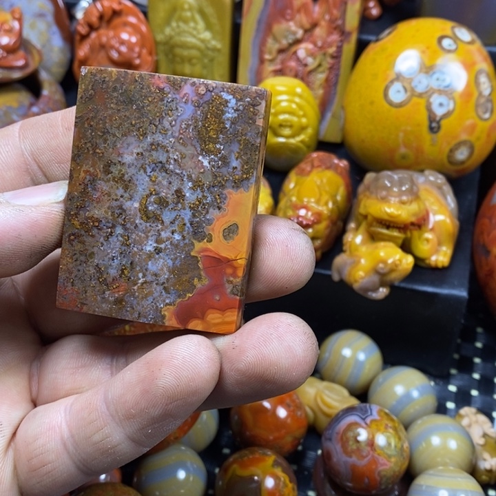 玛瑙/玉髓吊坠(不含链)未镶嵌