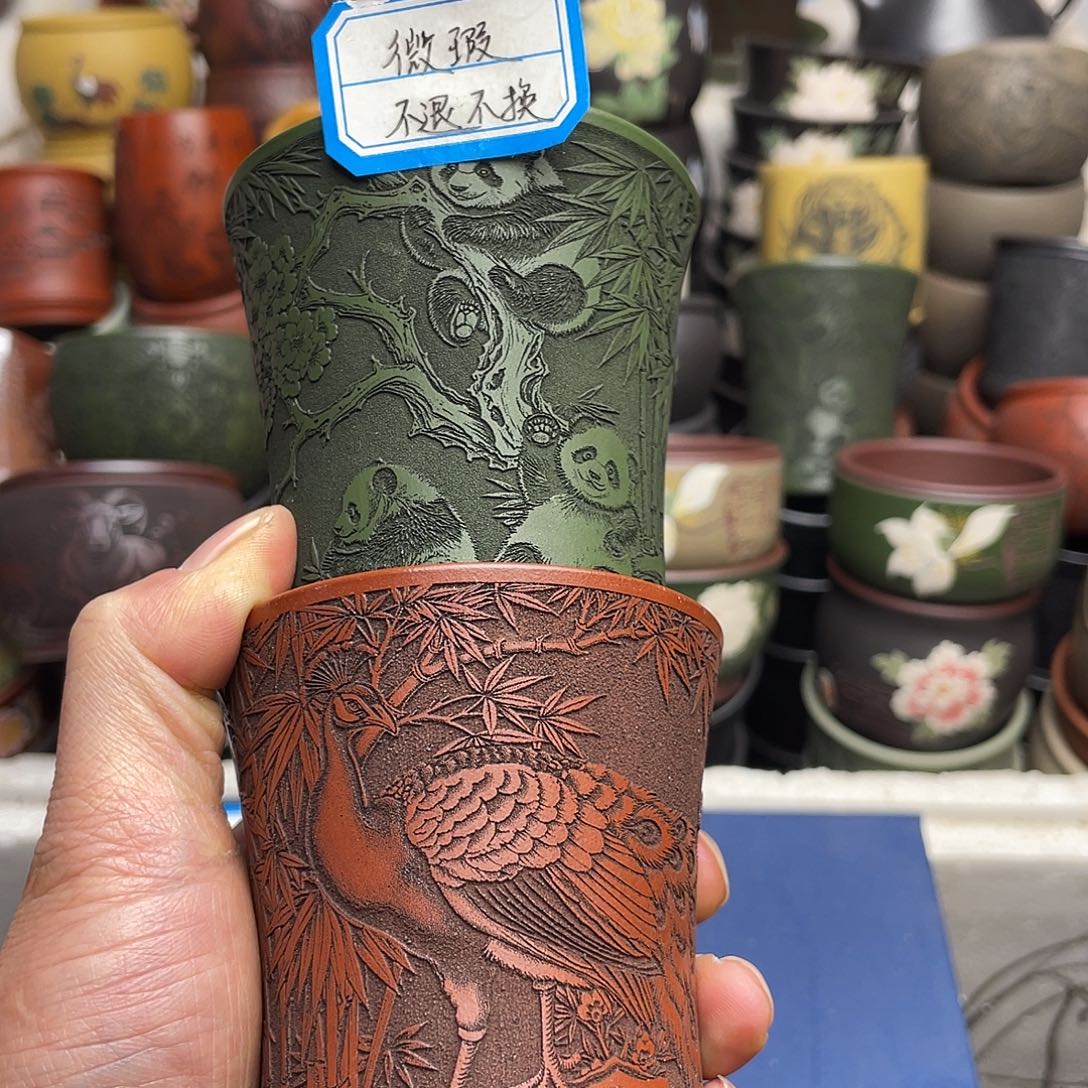 原矿紫砂手工主人杯