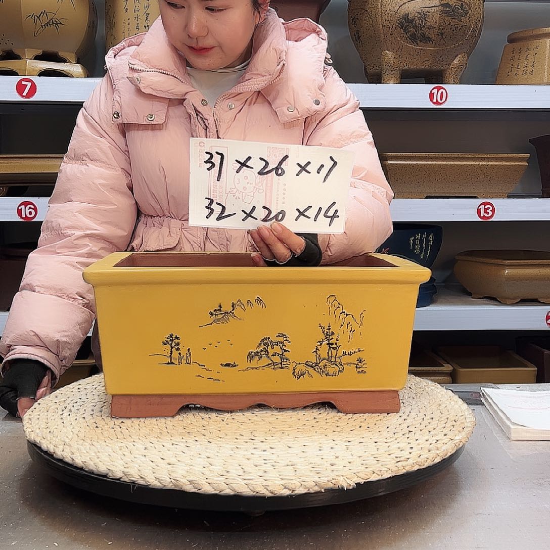 紫砂花盆紫砂花盆