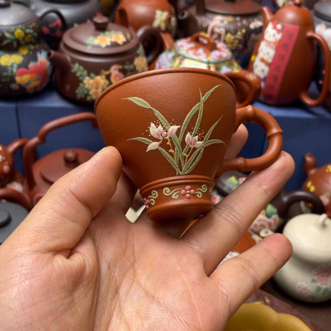 茶杯紫砂紫砂主人杯100cc