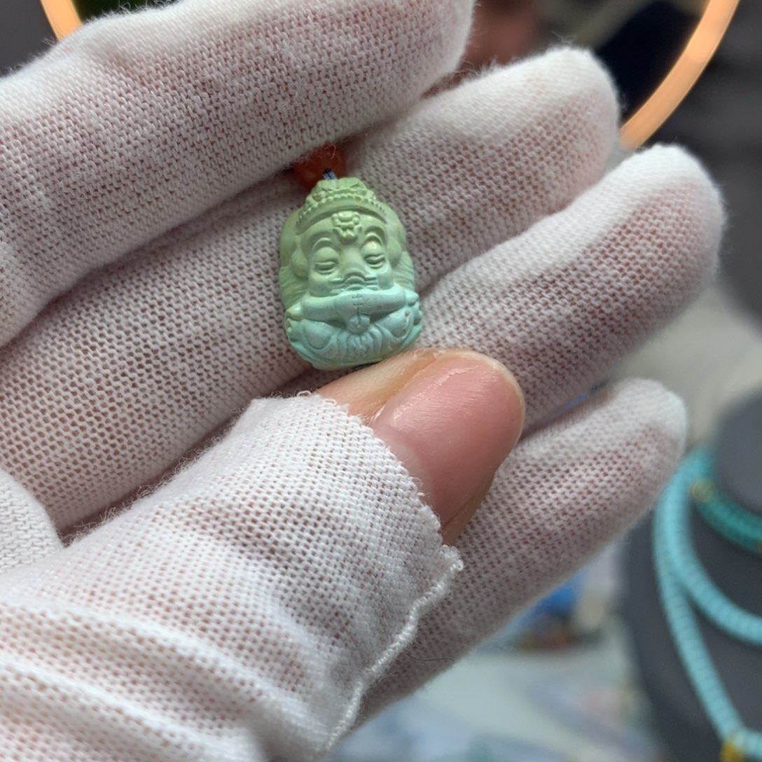 绿松石挂件未镶嵌