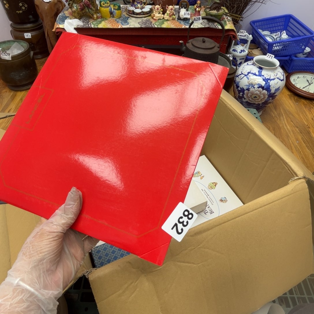 瓷片金**晓摆件工艺品摆件666