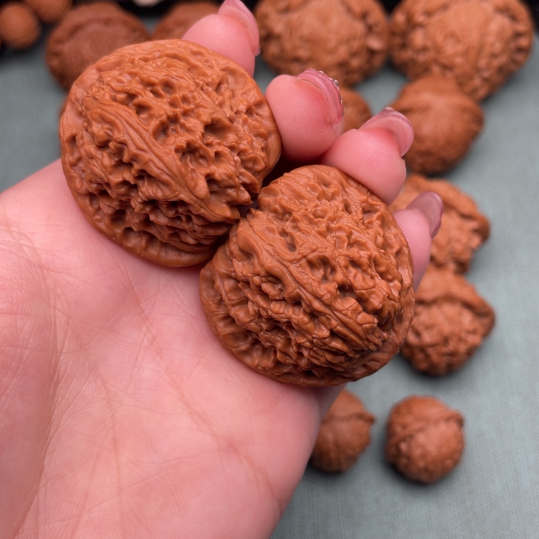 文玩核桃把件全品南疆石38