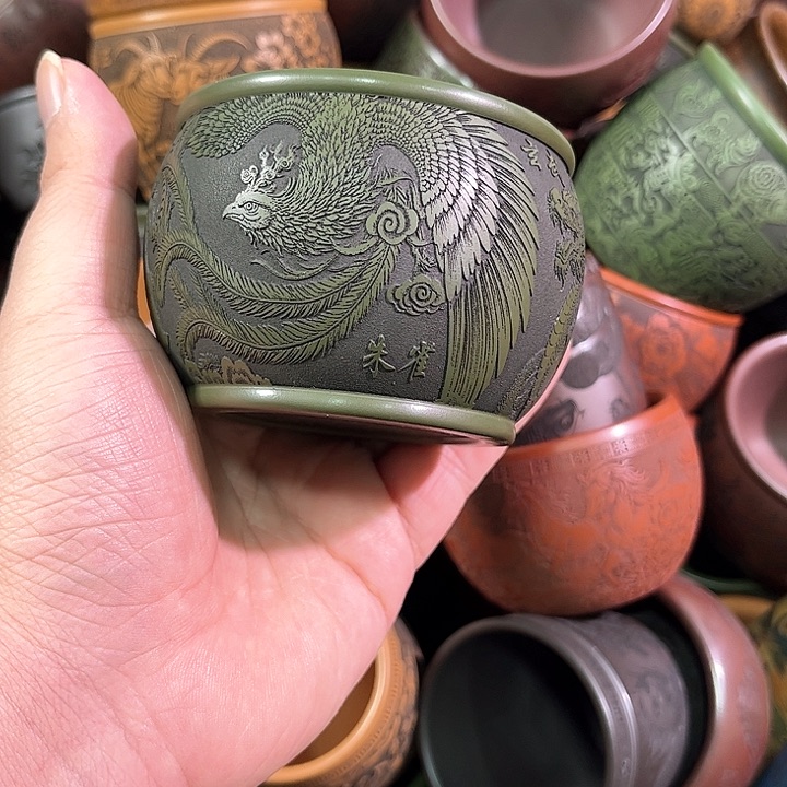 茶杯紫砂全手工紫砂主人杯