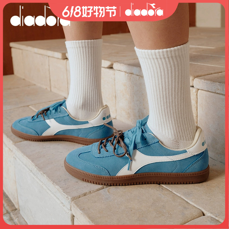 diadora/迪亚多纳男女低帮复古运动休闲鞋板鞋德训鞋Saunter OG