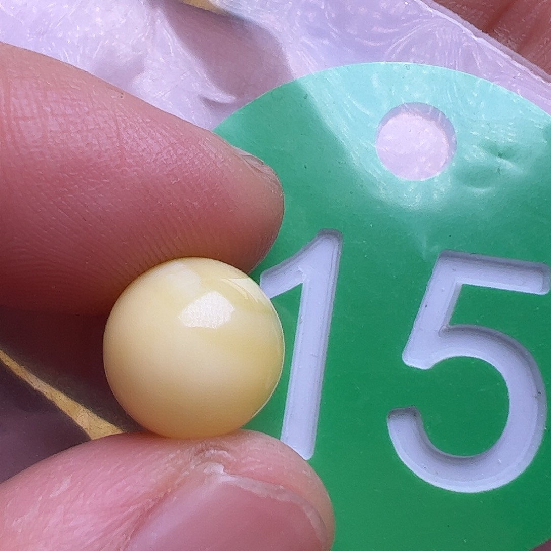 蜜蜡未镶嵌珠宝奇石10mm金沙