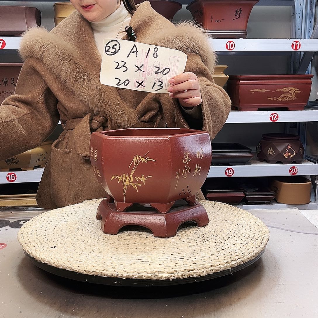 花盆紫砂紫砂花盆