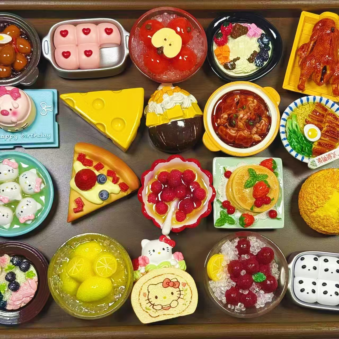 【回家拆冰箱贴】立体卡通食物冰箱贴可爱仿真磁性贴摆件饰品