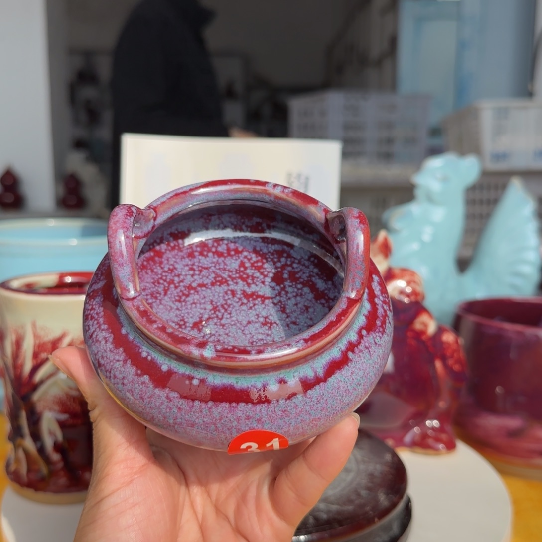 陶摆件郑家钧瓷摆件