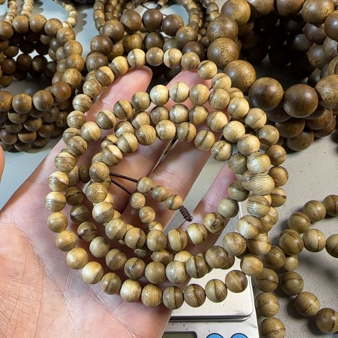 沉香碎屑沉香达拉干虎斑0.8尺寸