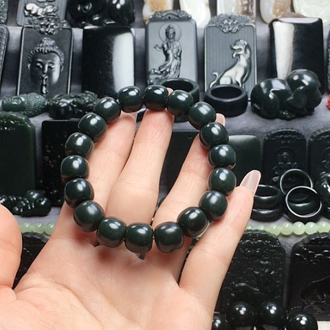 手串未镶嵌和田玉