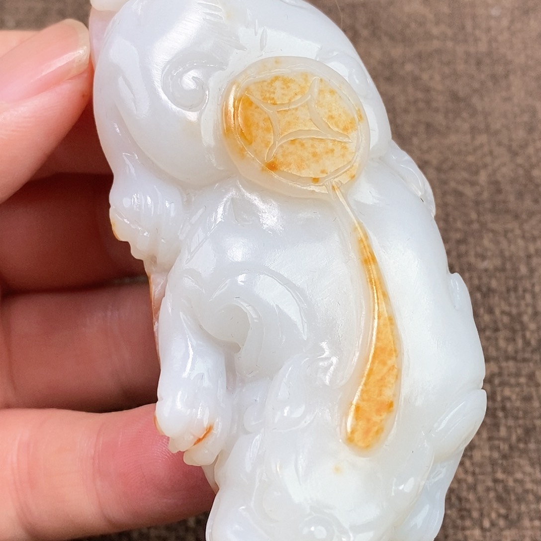 和田玉挂件未镶嵌