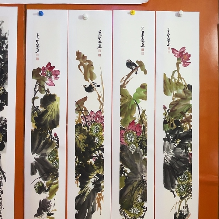 国画张圣敏先生纯手绘作品