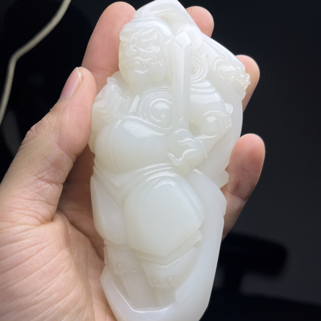 韦陀菩萨和田玉 