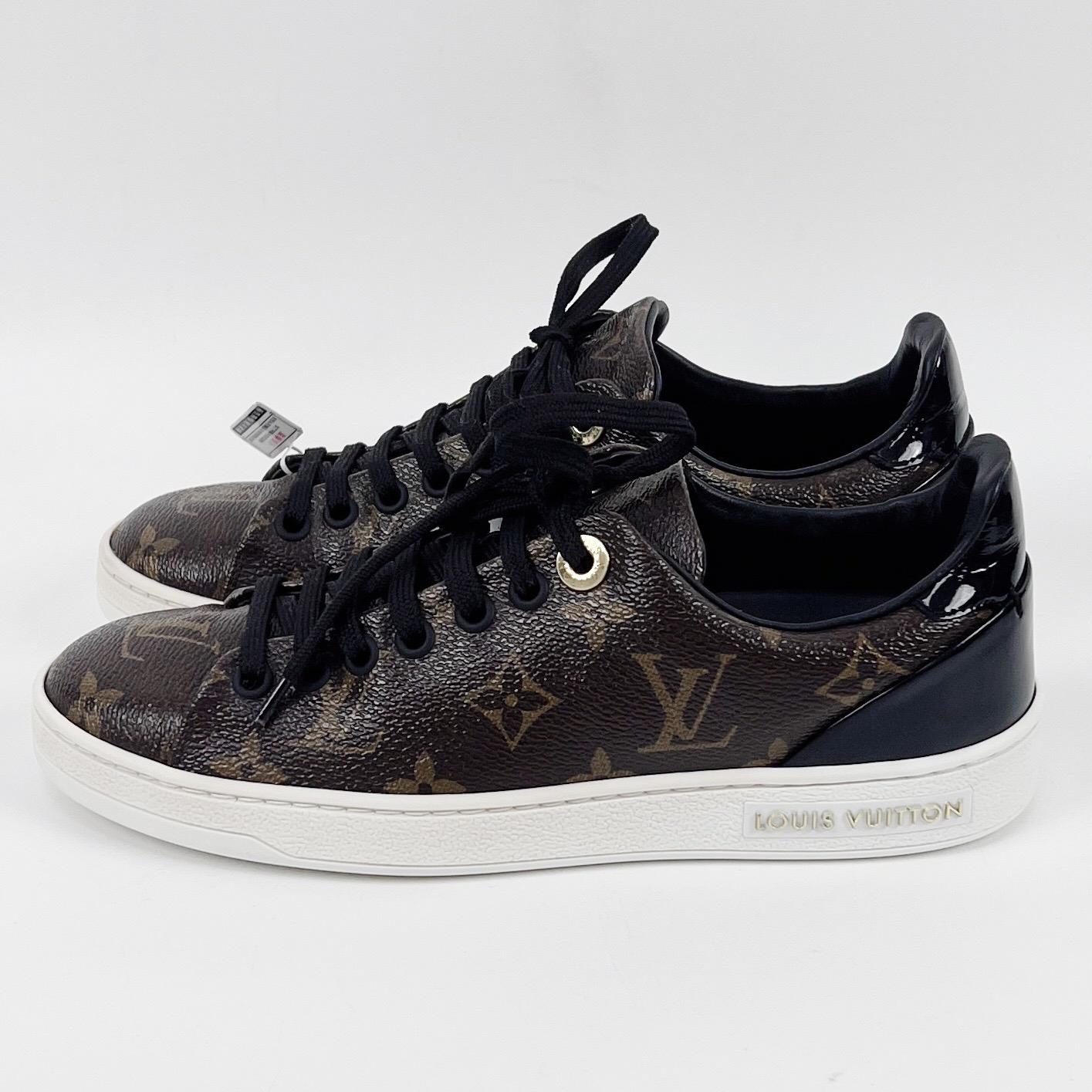 99新 LouisVuitton/路易威登 34码 老花板鞋 lm4005