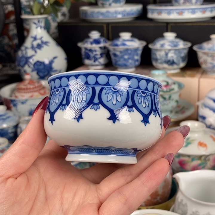 杯折葵非器宝相炉式杯