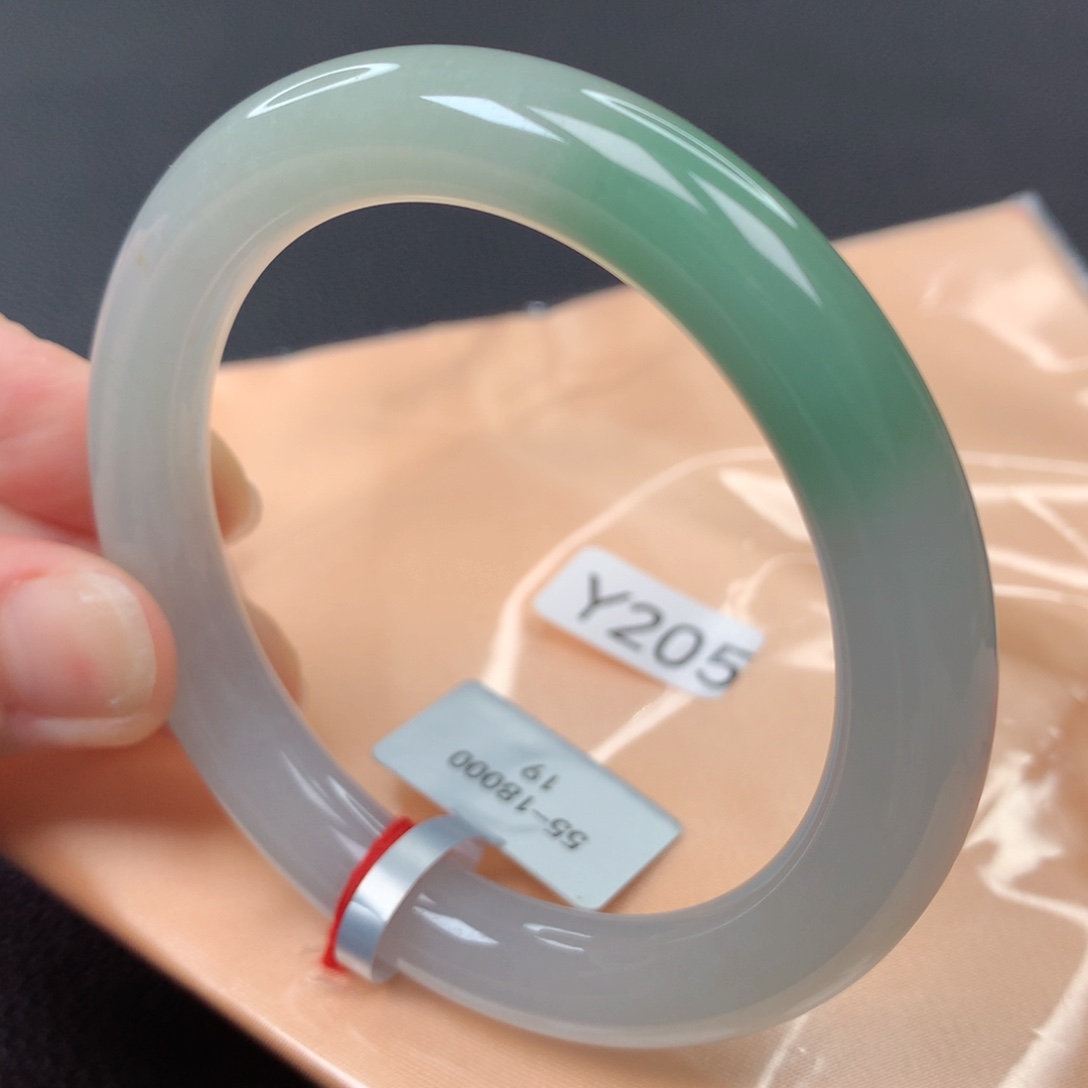 【闪购商品】翡翠手镯未镶嵌72号圆条19-54