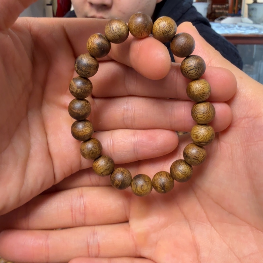 手串沉香高等级 黄油格 10mm 老板专属