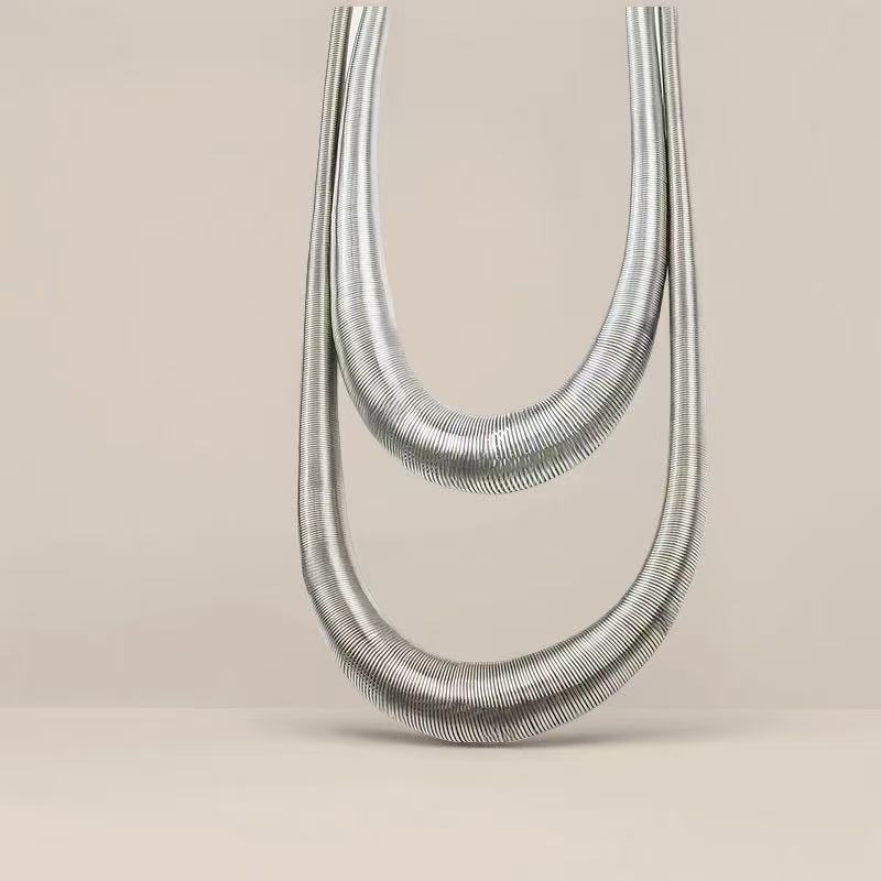 不锈钢项链 金属(回音)项链