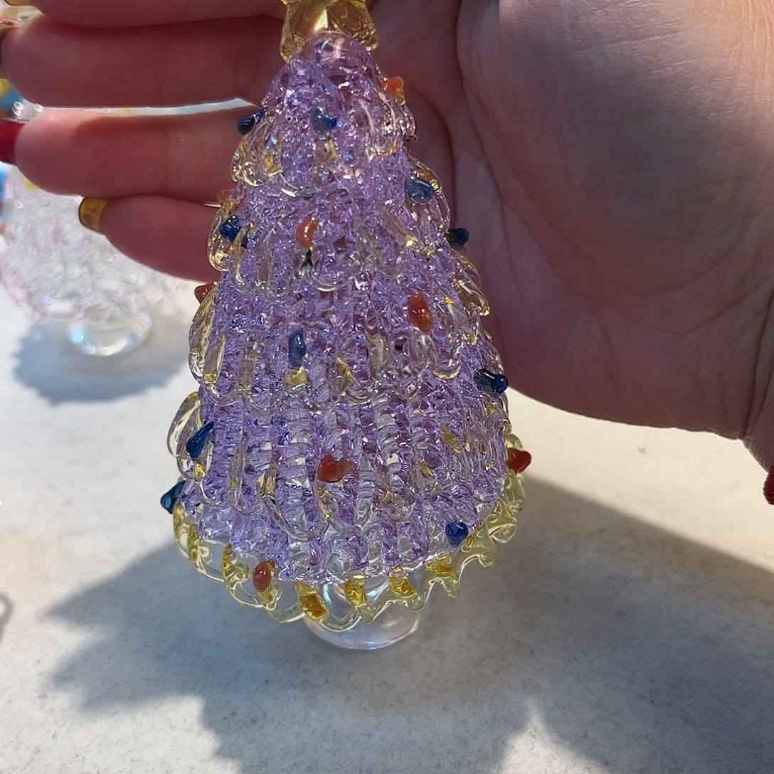兰***琉璃手工艺品紫金大号
