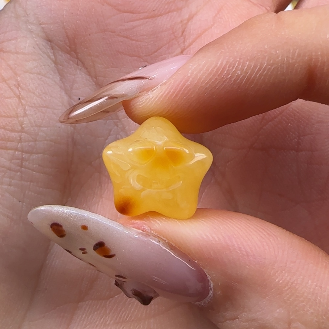 裸石琥珀未镶嵌我***泥琥珀