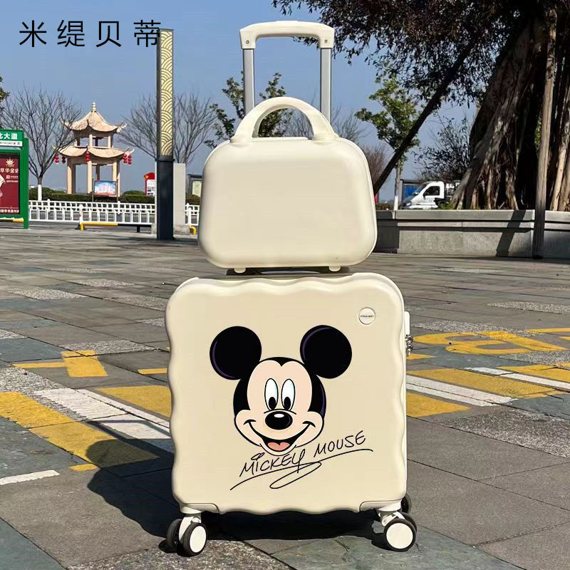 新疆西藏包邮学生版登机行李箱小型轻便18拉杆箱20可爱旅行箱万向
