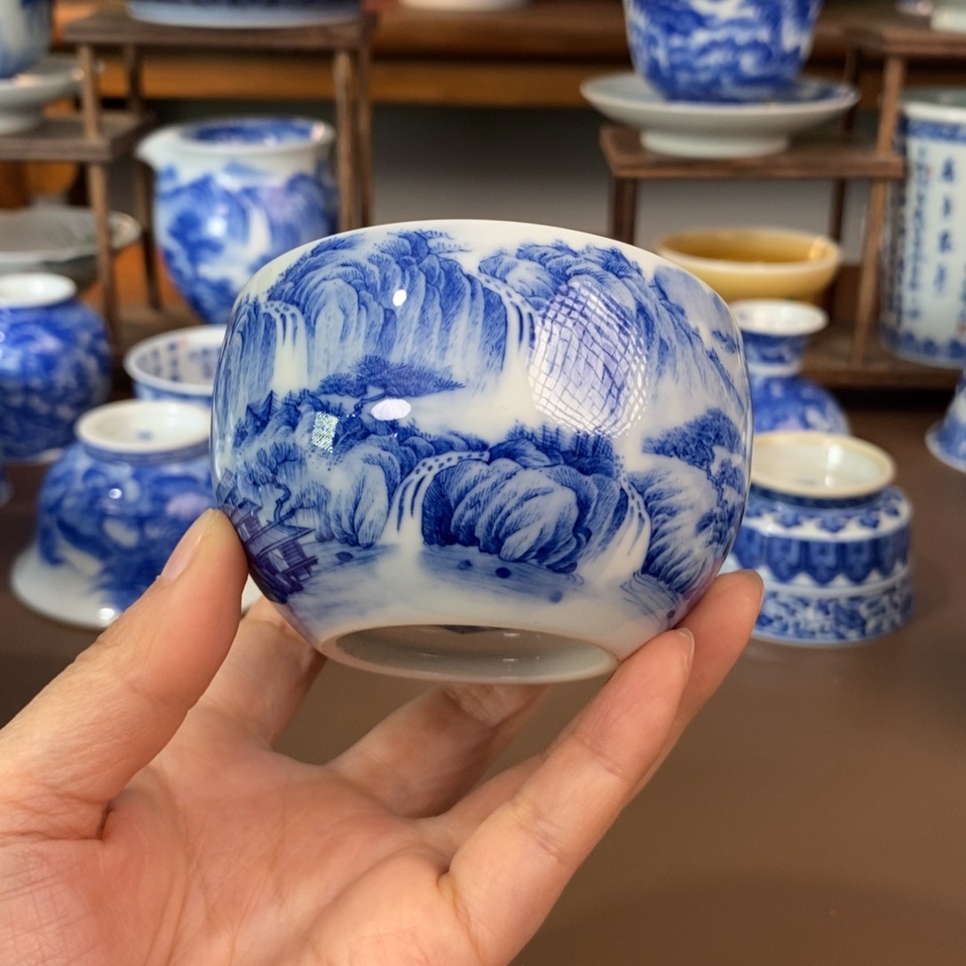 景德镇陶瓷手工手绘