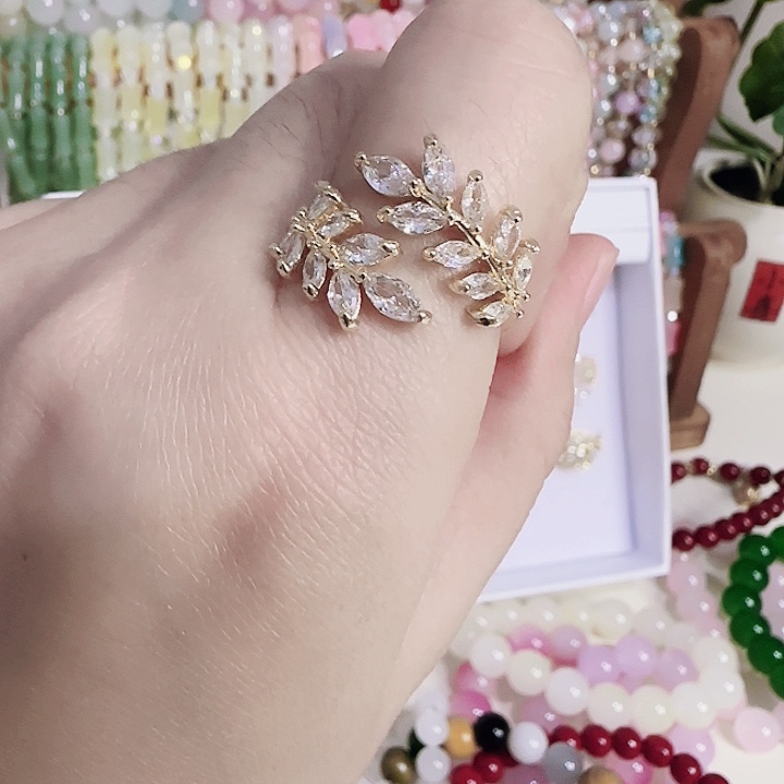 玻璃非金属3号戒指