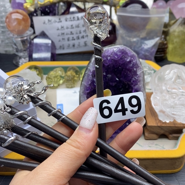 水晶未镶嵌珠宝半成品