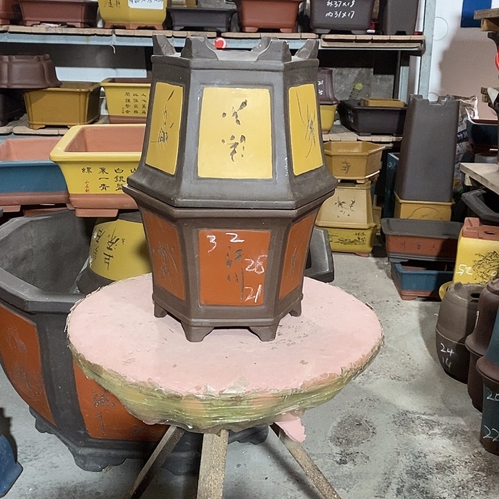 宜兴紫砂花盆包邮