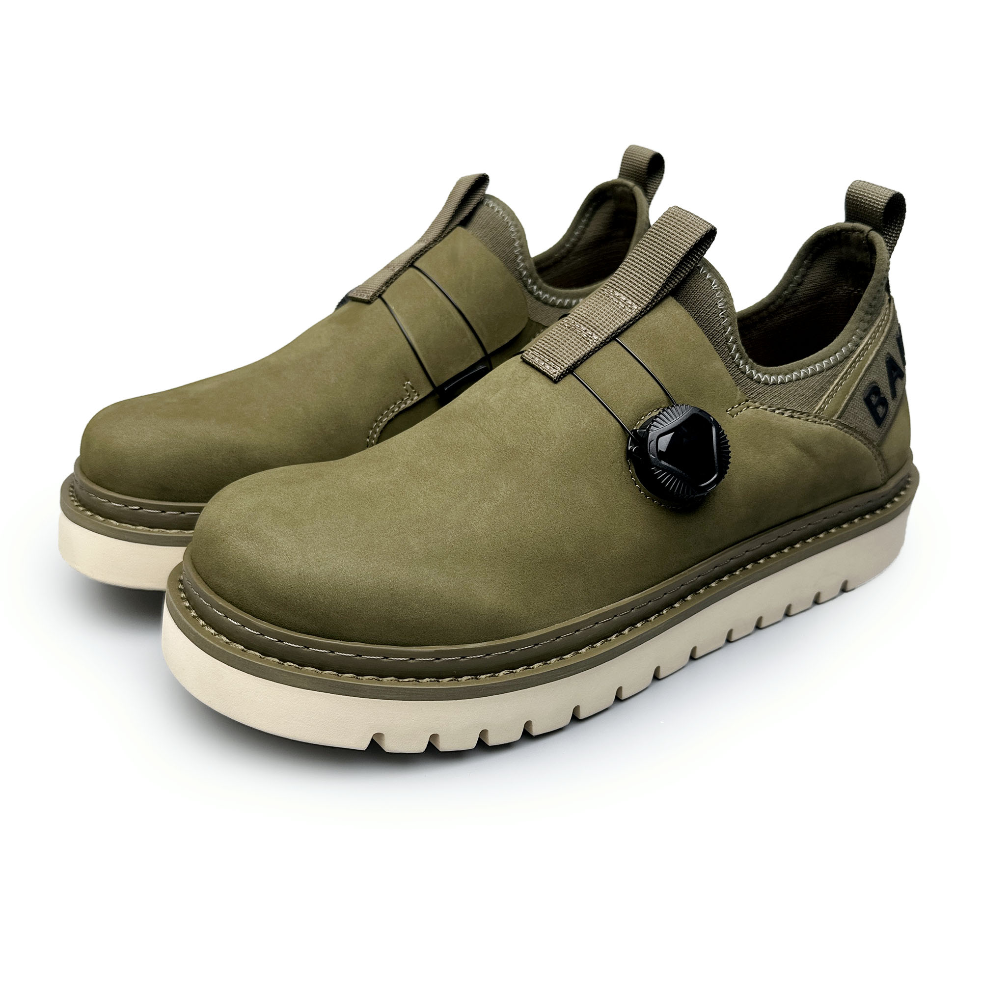 BIEUBRAYR/【秋季新款】磨砂皮小丑鞋休闲高端时尚百搭男鞋舒适