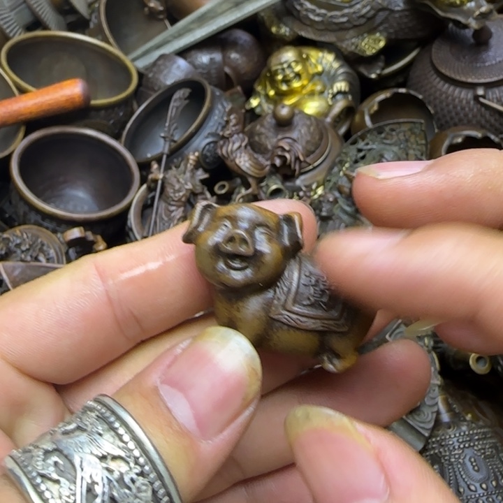 铜器摆件，诚信经营