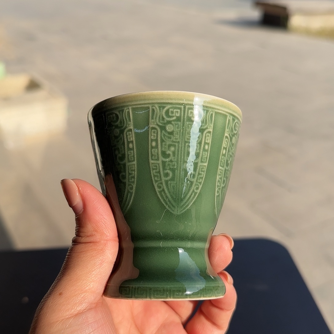 龙泉敬悦青瓷品茗杯
