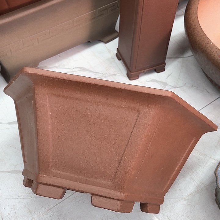 紫砂花盆紫砂的味道真的是