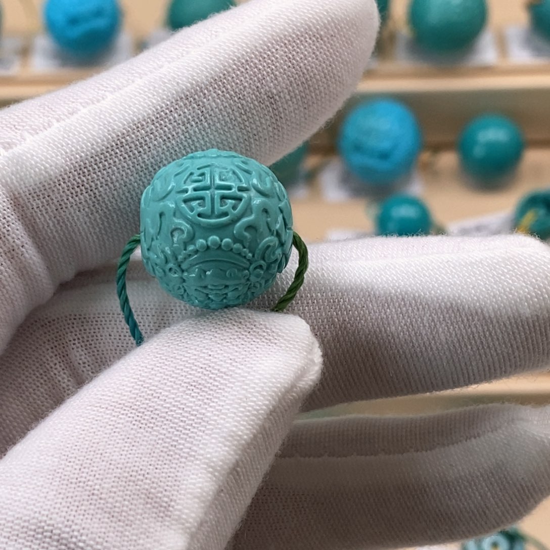 绿松石未镶嵌精品高瓷绿松石哦