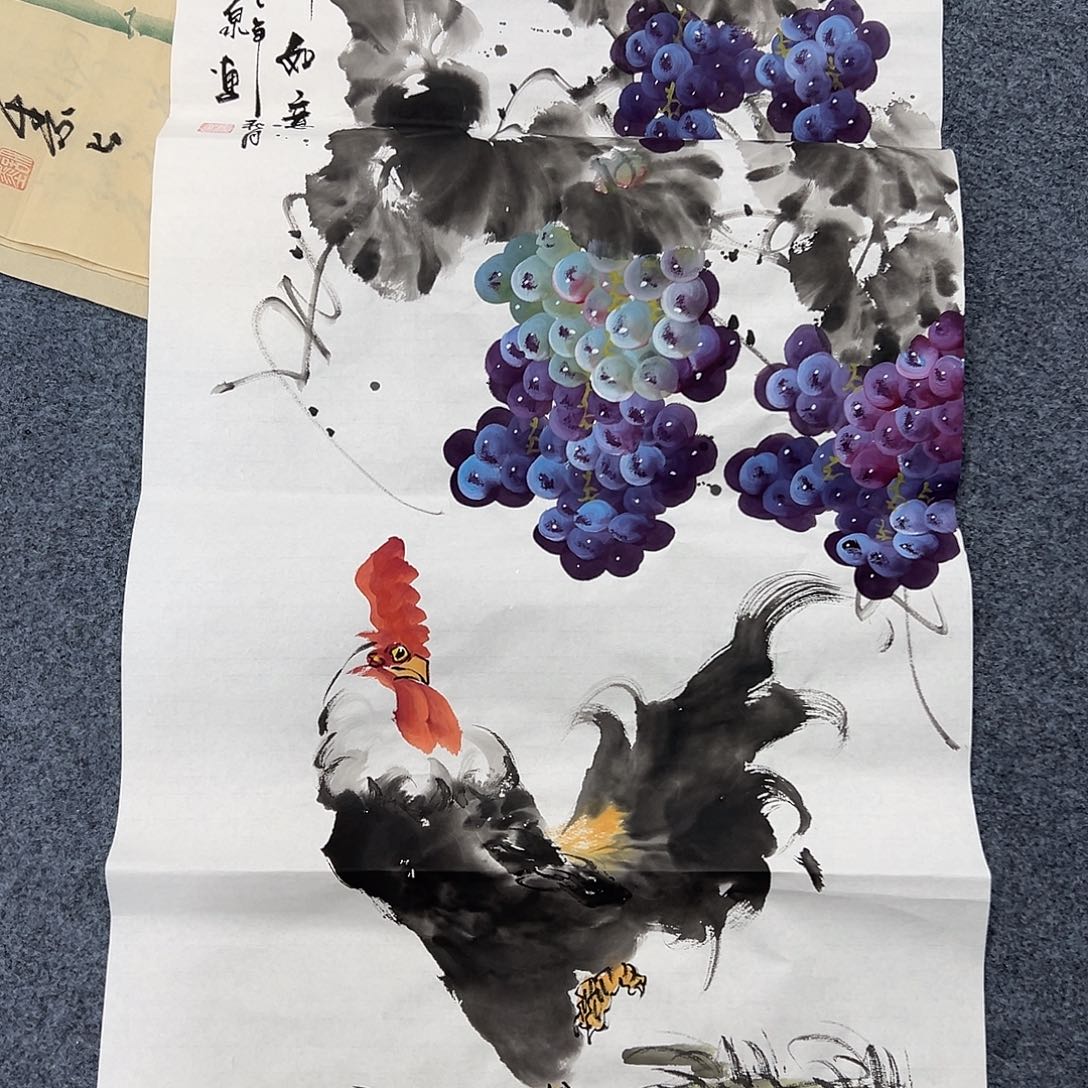 国画纯手绘作品图