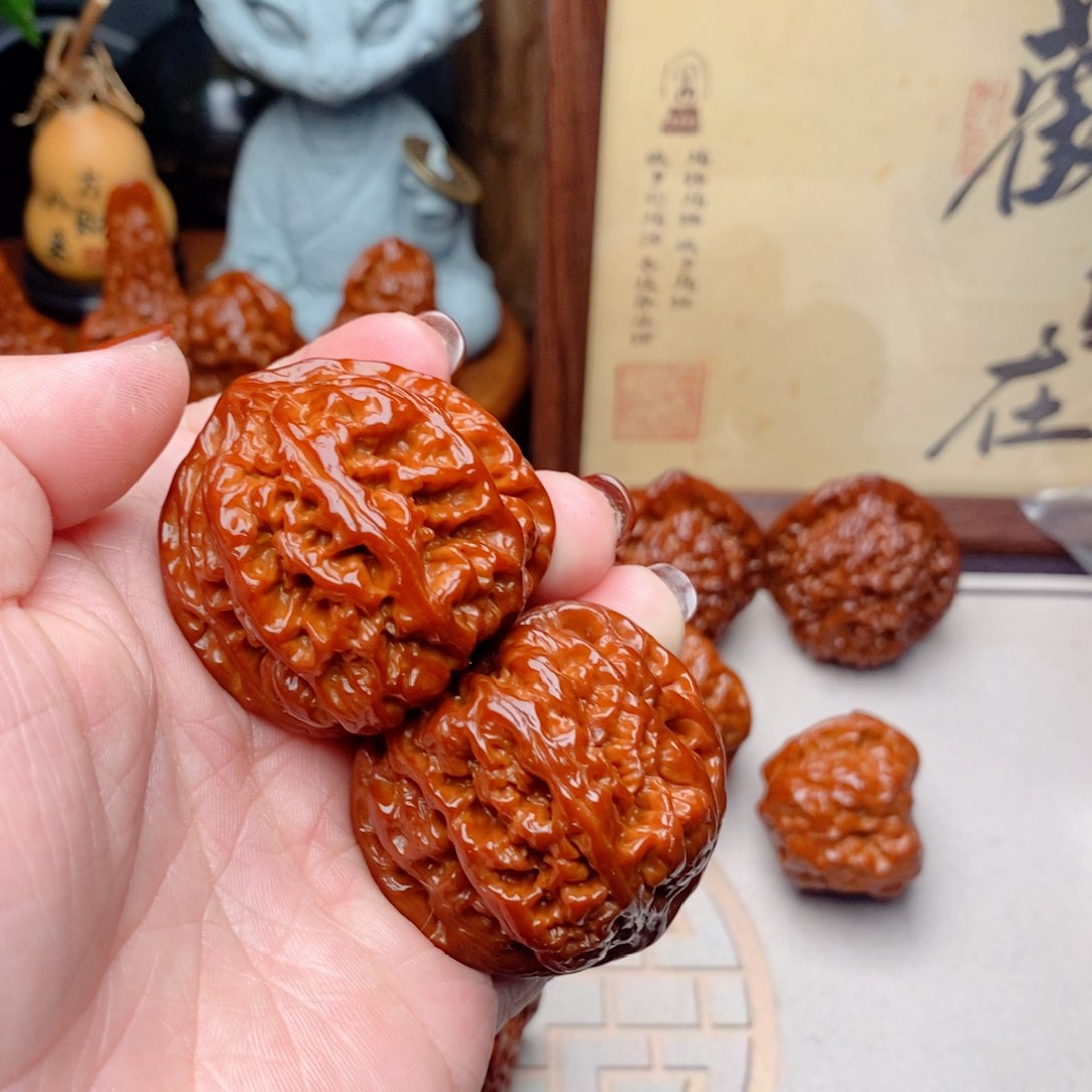 吊坠文玩核桃@**哥粗筋
