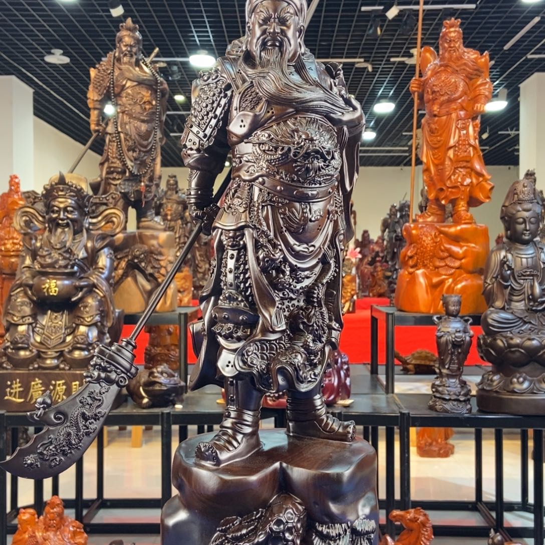 风车木（黑檀木）黑檀木60关公