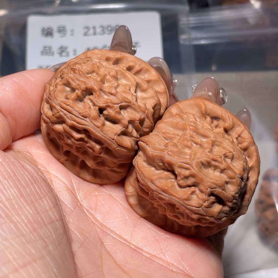 吊坠文玩核桃21396白狮子40