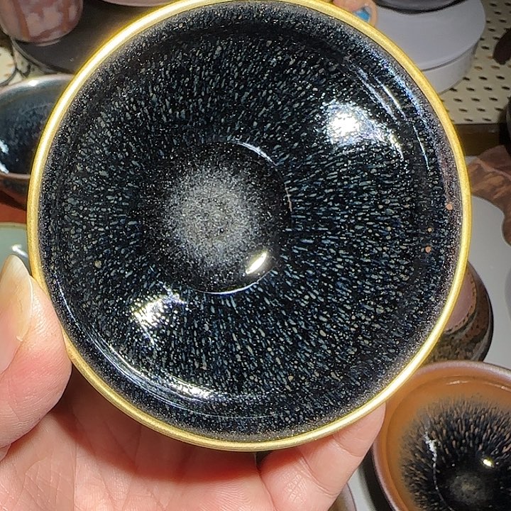 茶盏乌泥窑柴烧作品